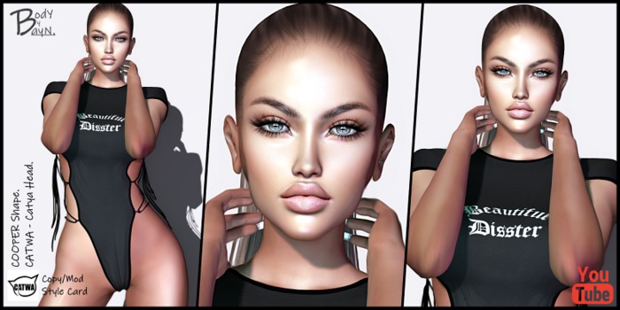 ~Body By Bayn~COOPER - CATWA - Catya Head.