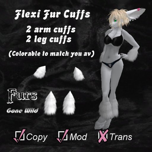[FGW] Flexi Fur Cuffs