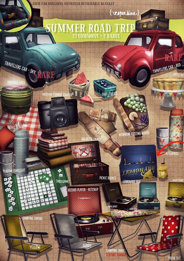 {vespertine-travellers car/red } RARE