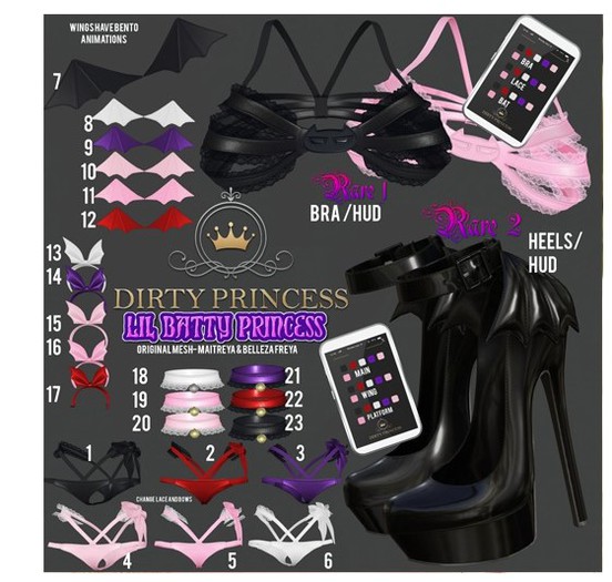 DIRTY PRINCESS- Lil Batty Princess 14 COMMON