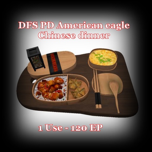 DFS TEXTURE - DFS PD American eagle Chinese dinner