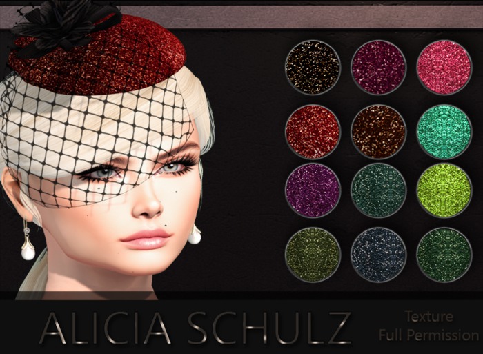 [Alicia Schulz] Texture for MI86963 Tulle Veil Hat - Fashion Ki
