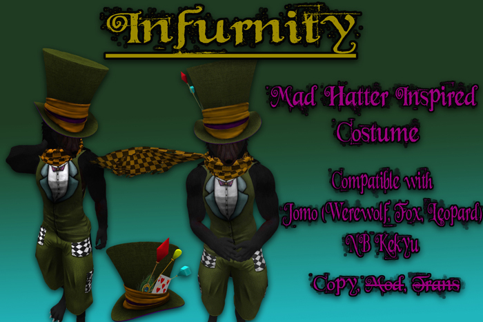 Infurnity- Mad Hatter Inspired Costume