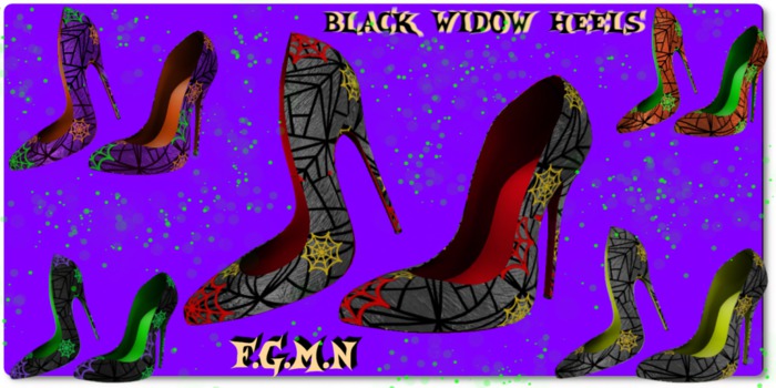F.G.M.N/Black Widow Heels