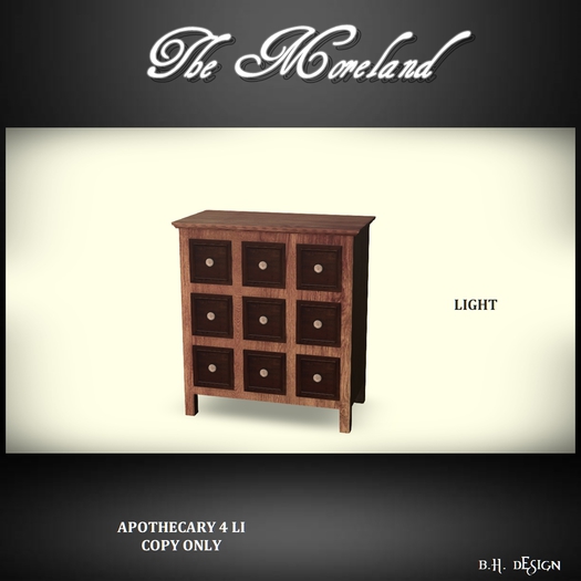 BHD MORELAND APOTHECARY LIGHT