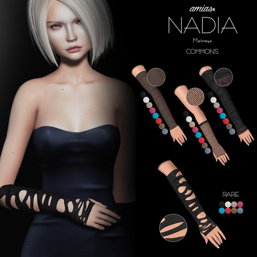 amias - NADIA gloves 2 brown - !REZ ME!