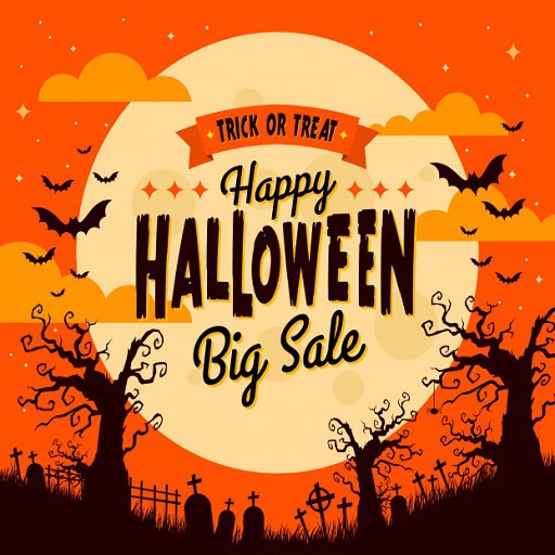 Halloween Big Sale Sign