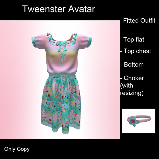 Tweenster Music Dress DEMO