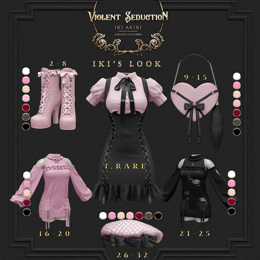 Violent Seduction - Iki's Look Bag (Brown)