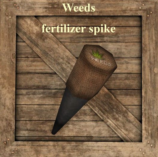 WEEDS - fertilizer spike - storage vendor crate texture bc