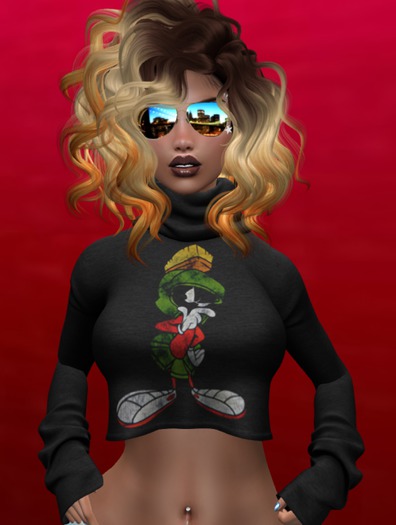 MARVIN TWISTED Crop Sweater (ADD TO UNPACK)