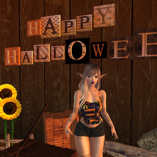 Essence of Ribbed Tank Halloween