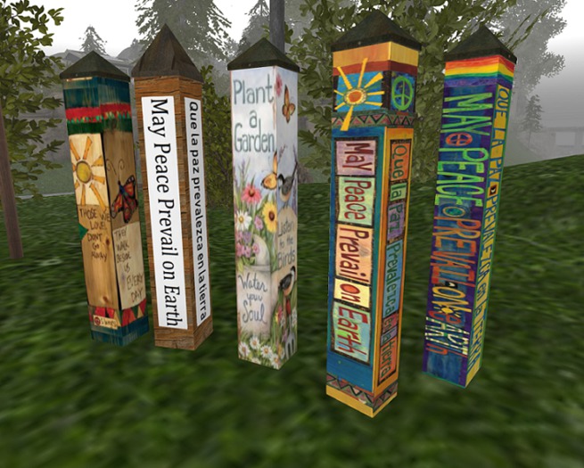 Peace pole collection
