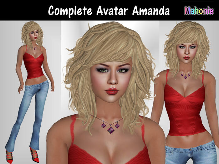 Complete Avatar - Amanda (Mahonie Shop)