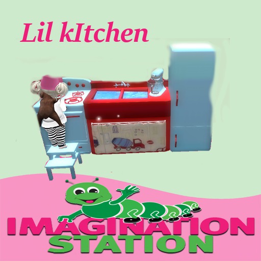 (IS) Lil Kitchen-Blue