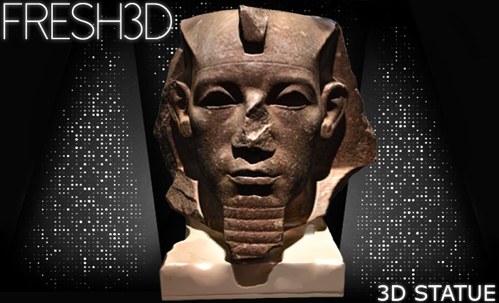 Fresh3D  Amenemhat III STATUE
