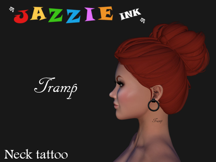 Tramp neck tattoo