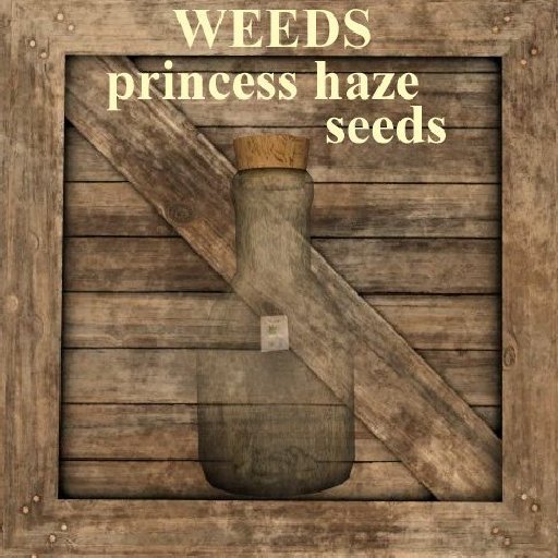 WEEDS - princess haze seeds - storage vendor crate texture bc
