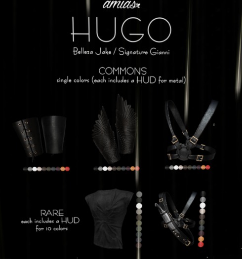 amias - HUGO cuffs  cognac - Jake - !REZ ME!