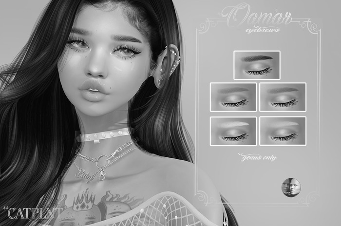 [CATPLNT] 'qamar' eyebrows (genus) DEMO