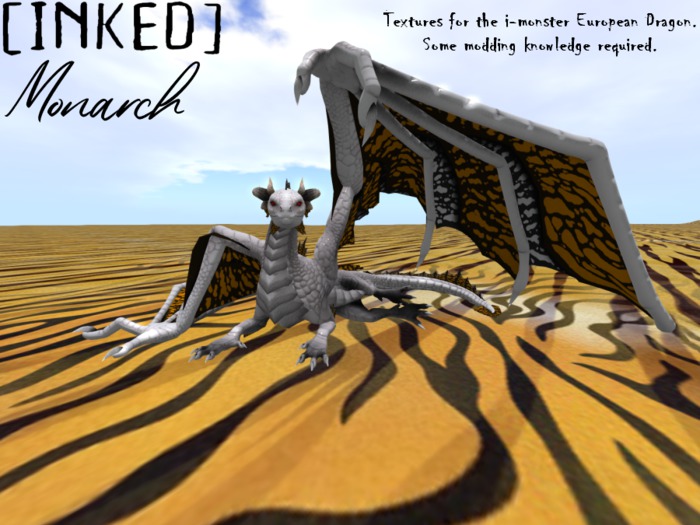 European Dragon Monarch Textures [Orange]