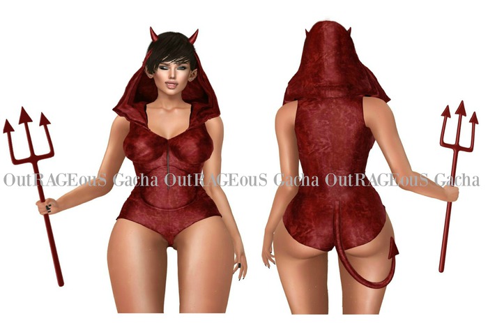 REIGN.- Devil Onesie - Rare
