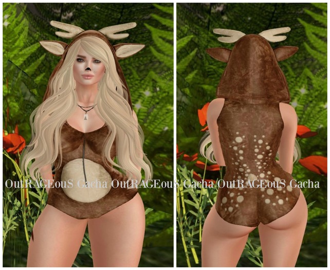 REIGN.- DEER ONESIE (MAITREYA) #2