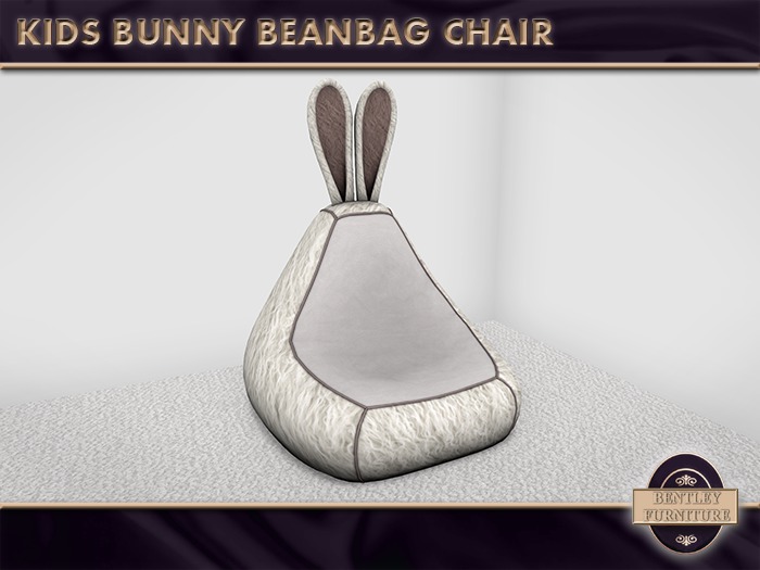 Kids Bunny Beanbag Chair - BOXED