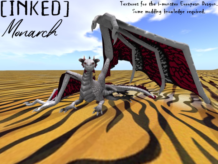 European Dragon Monarch Textures [Red]