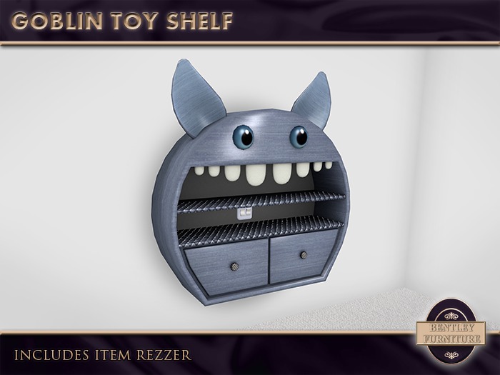 Goblin Toy Shelf /w Item Rezer - BOXED
