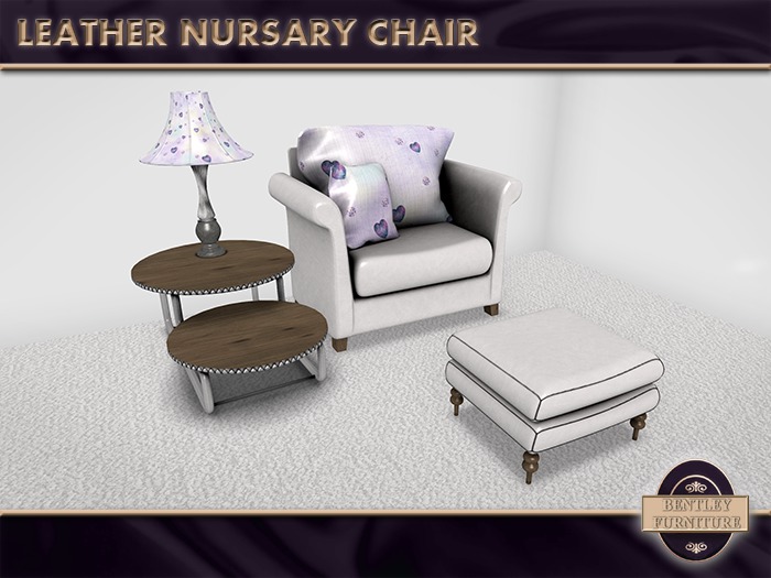 Leather Nursery Chair - PG Version - BOXED