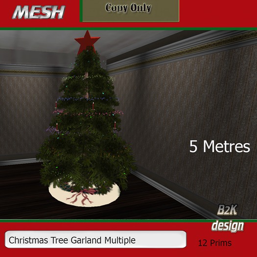 Christmas Tree Garlands Multi
