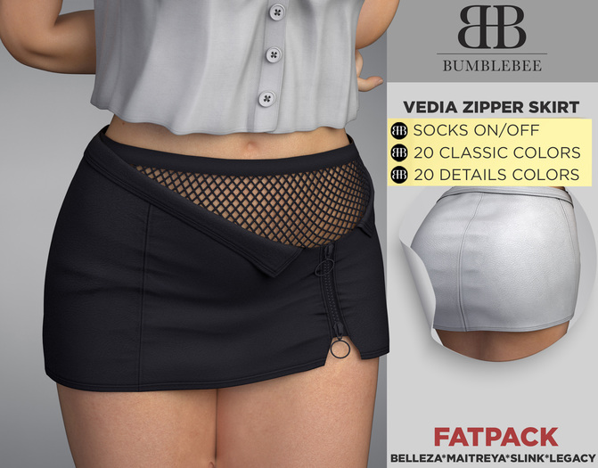 Bumblebee - Vedia Skirt with Socks - FATPACK