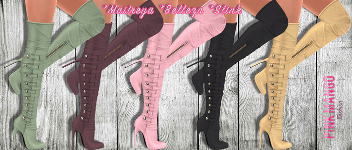 *Pink Mango* Tabatha Boots