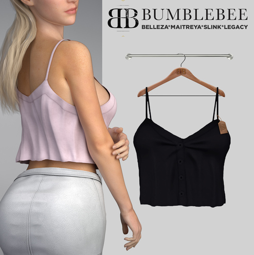 Bumblebee - Vedia Loose Top - Black