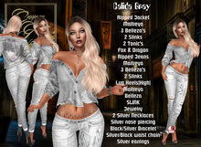 !CGF-*Calida Gray* Complete Jeans Outfit