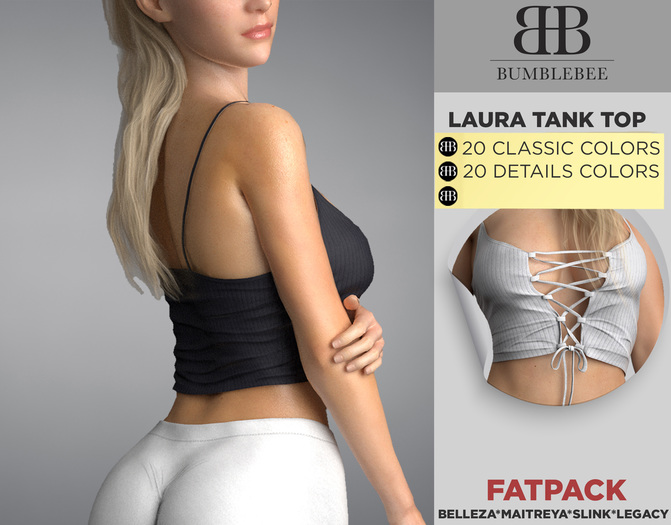 Bumblebee - Laura Tank Top - FATPACK