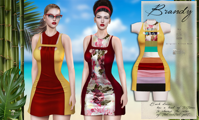 * SK * Brandy ORANGE Maitreya (unpackme)