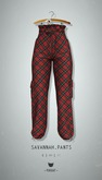 -Pixicat- Savannah Pants (Plaid)
