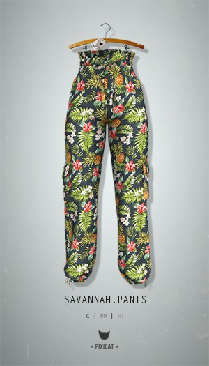 -Pixicat- Savannah Pants (Tropic)