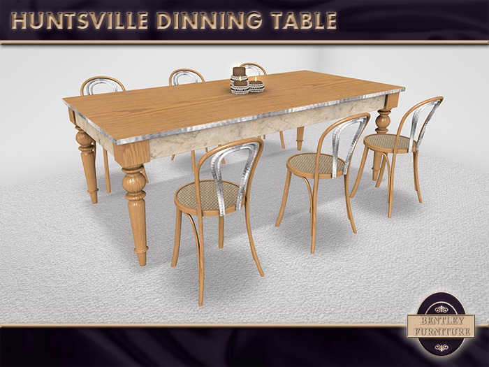 Huntsville Dinning Table - PG Version - BOXED