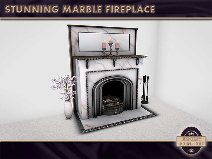 Stunning Marble Fireplace - PG Version - BOXED