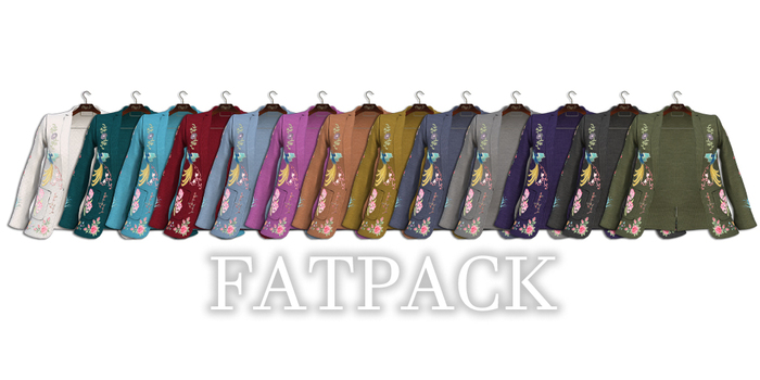 Eliya.K - Meera Embroided Blazer  - FATPACK