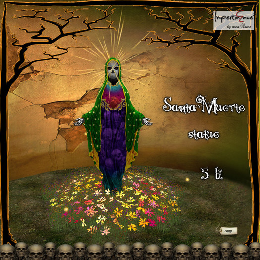 Santa muerte .