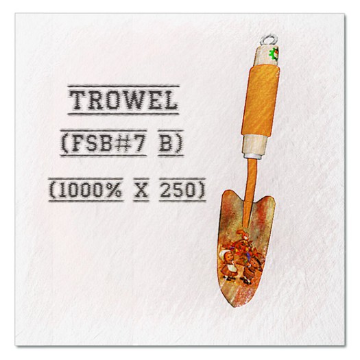 DFS Trowel (FSB#7 B) (1000% x 250) ULTRA RARE