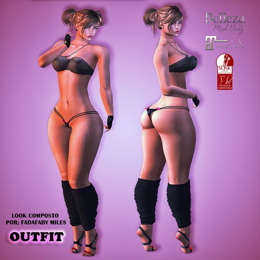 J.C OUTFIT # 133 # Preto