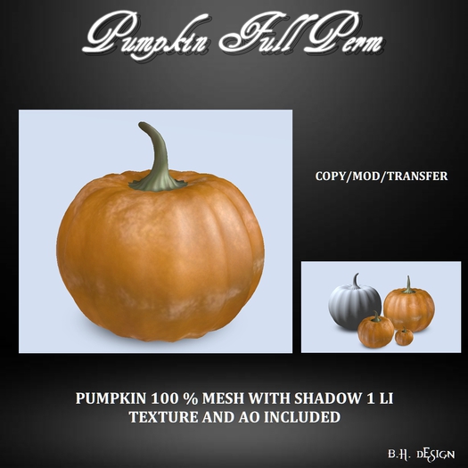 BHD PUMPKIN FP