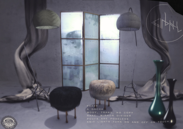 cinphul // Fuzzy Light [grey]