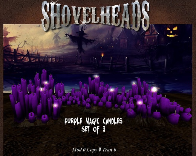 :*:ShOvElHeAdS:*: Purple Magic Candles