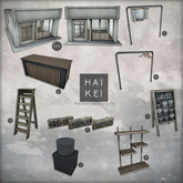 :HAIKEI: lime plaster wall shop gacha {1}
